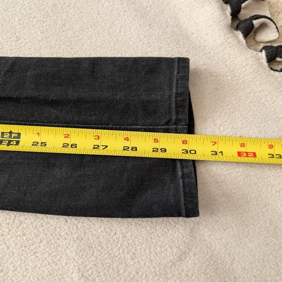NYDJ Not Your Daughters Jeans Ami Skinny Size 8 Faded Black Stretch Denim USA - Picture 16 of 16